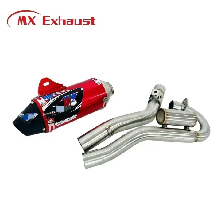 Ready To Ship Exhaust Motorcycle Muffler Fit For Hondas CRF150 CRF230 CRF250