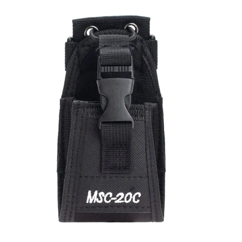 ナイロン多機能ユニバーサルラジオポーチ,キャリングケース,Motorola yaesu tyt baofeng UV-5R UV-82 walkie talkie,MSC-20C