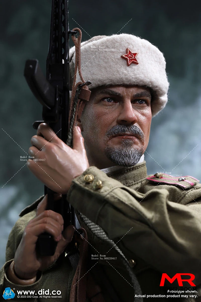 DID R80173 1/6 WWII Soviet Infantry Junior Lieutenant Viktor Reznov Action Figure 12'' Male Soldier Figurine Full Set Model Toy