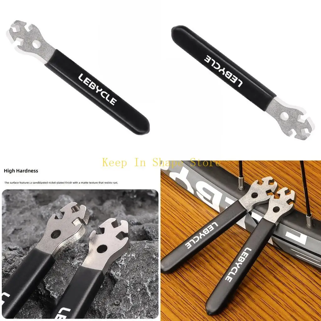 

U1JC Carbon Steel Bike Spoke Wrench Portable Bike Rims Wheel Spoke Wrench Enduring