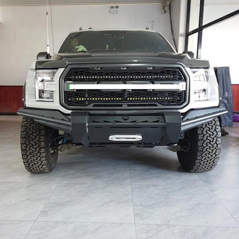 

Подходит для 17-20 Ford Raptor F150, конкурентоспособная большая трубка, передний бампер для предотвращения столкновений, модификация внедорожной планки