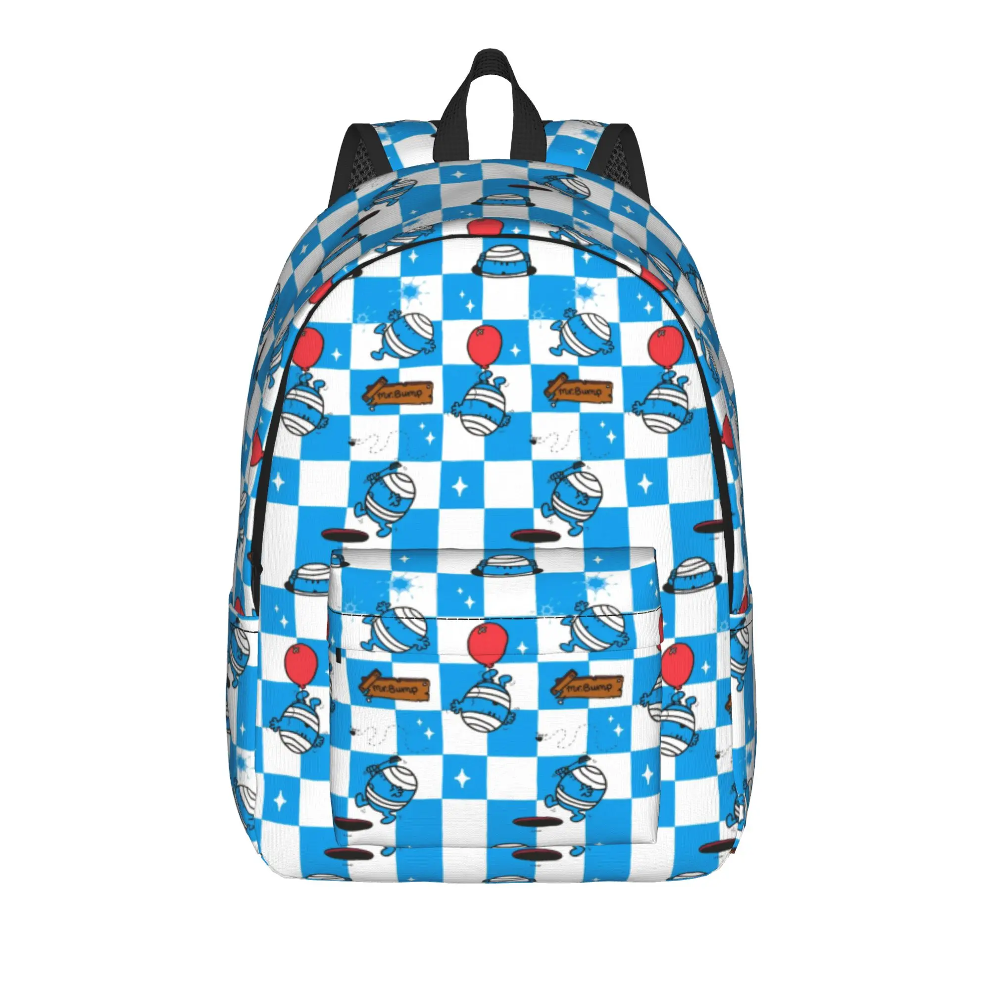 M-Mr M-Men L-Little M-Miss Backpack for Men Women Cool High School Business Daypack Humour College Canvas Bags with Pocket