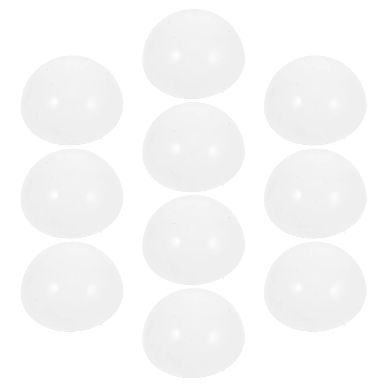 10pcs Heat-Resistant PC Antifog Light Bulbs for Vanity, Bathroom, Pendant, Sconce & Chandelier