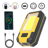30W Portable COB Rechargeable Work Light Magnetic Base & Hanging Hook Super Bright for Car Repairing Camping Hiking Backpacking