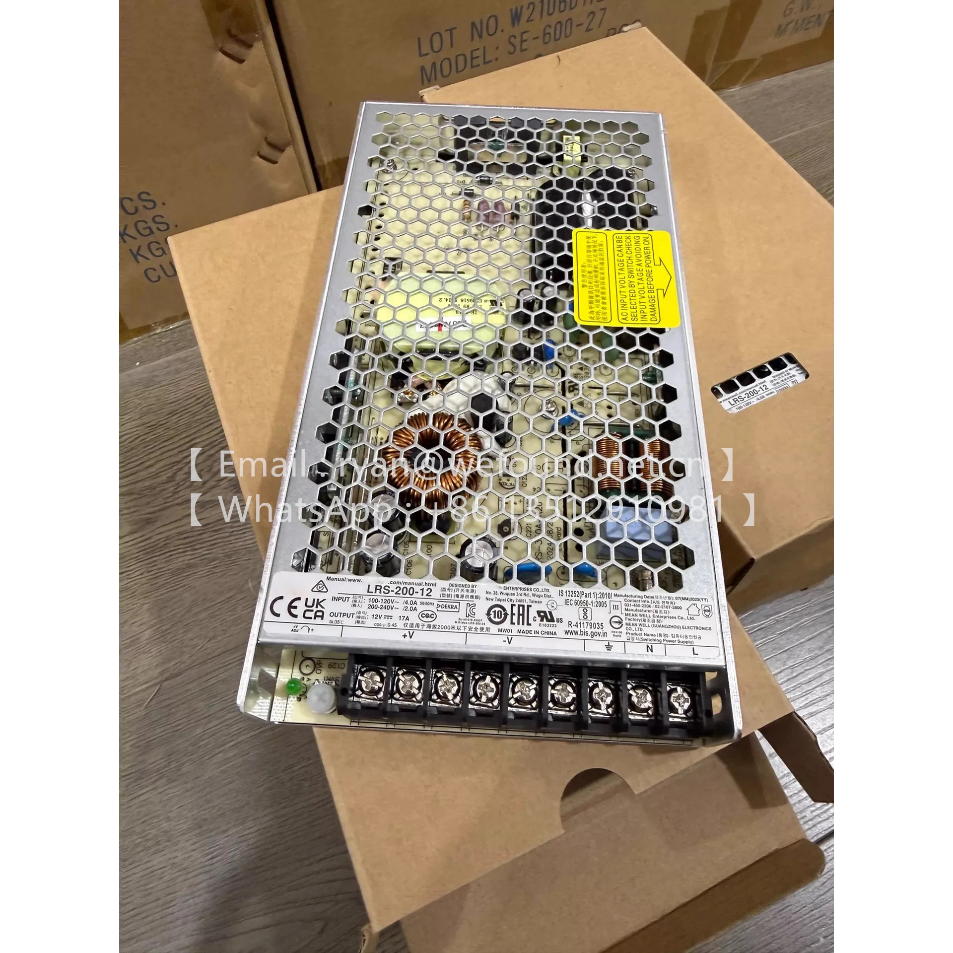 

LRS-200-12 LRS-200-24 LRS-350-12 LRS-350-24 LRS-350-36 LRS-350-48