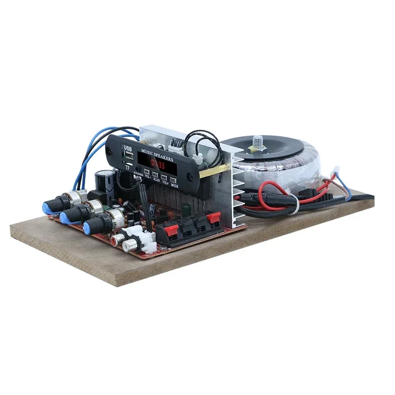 

Stereo power amplifier board high power bluetooth dual channel high volume heavy subwoofer power amplifier