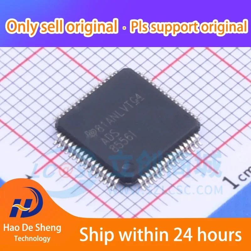 10PCS/LOT ADS8556IPMR  ADS8556IPM  ADS8556IP LQFP-64 New Original In Stock