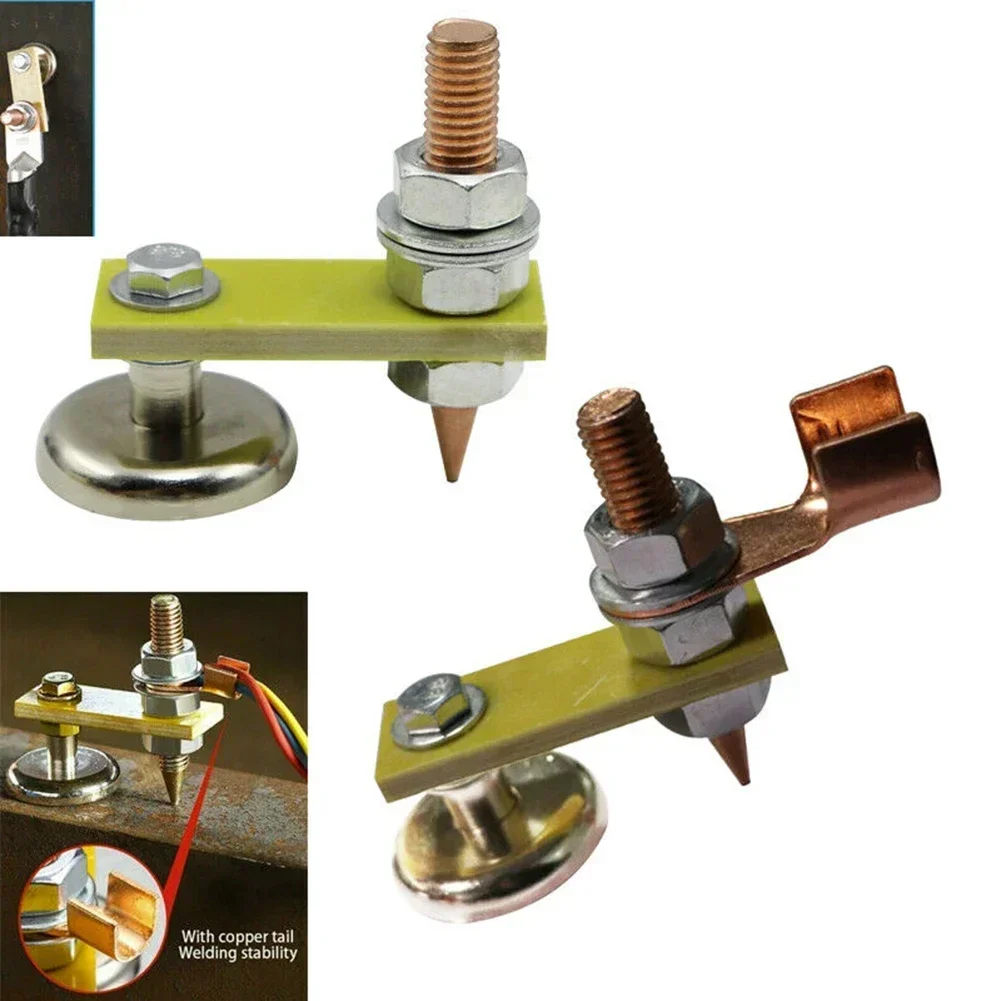 Welding Support Magnet Head Magnetic Support Clamp Holder Fixture Welder Soldering Supplies Accessories 1pc Iron/ Copper