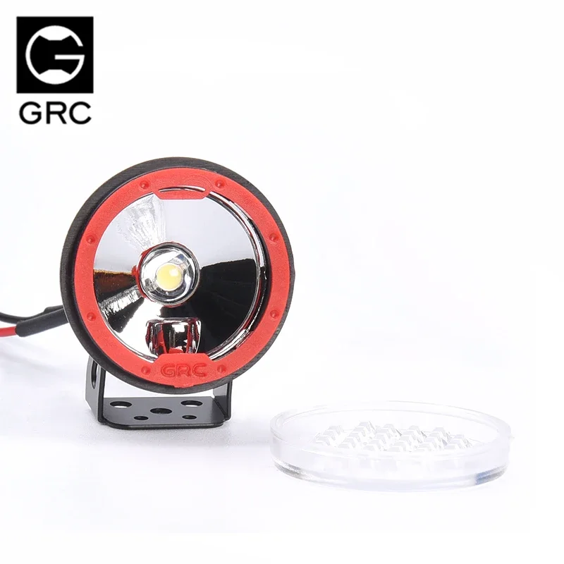 GRC 22mm reflektor LED reflektory reflektory dla 1/10 gąsienica RC Traxxas TRX4 TRX6 Axial SCX10 90046 JK RR10#G157GP/GS