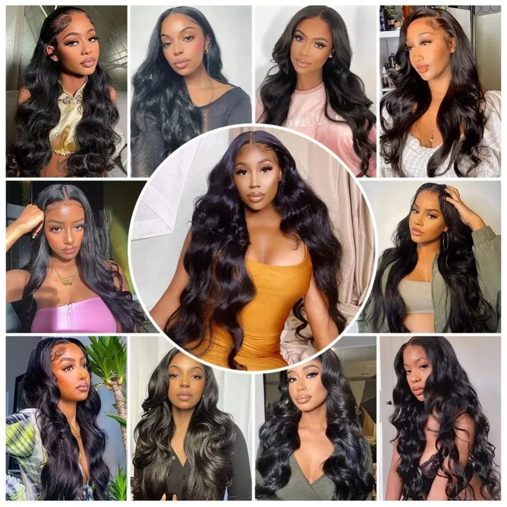 Queen Mary Body Wave Bundles With Closure Brazilian Hair Weave 3/4 Bundles With Closure Natural Human Hair Bundles With Closure - Image 6