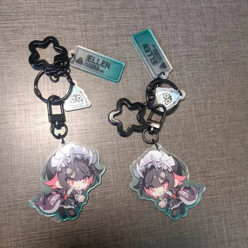 ZZZ المفاتيح Lycaon إلين جو المفاتيح المفاتيح حقيبة الظهر قلادة لعبة الملحقات رائعة شخصية مخصصة الهدايا #6