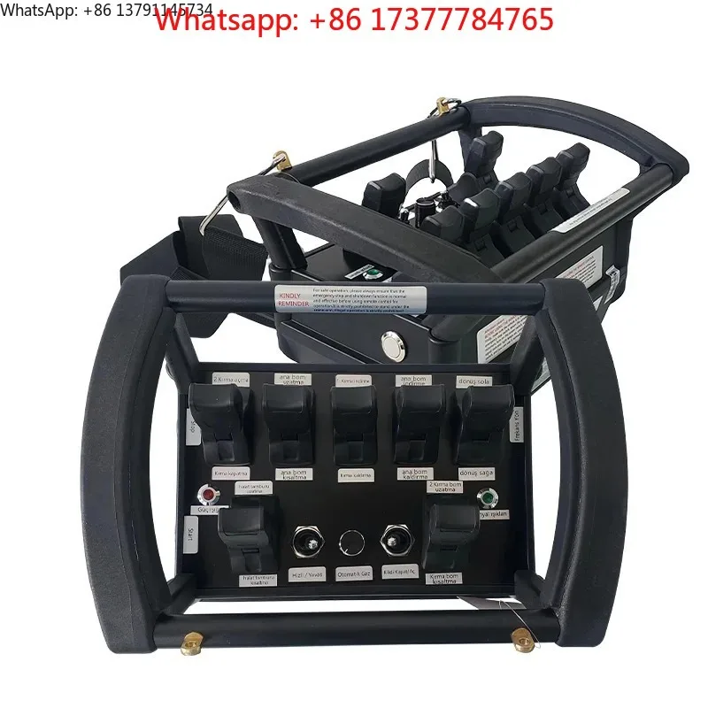 Hydraulic 7 Joystick Remote Control for Crane and  - Customizable