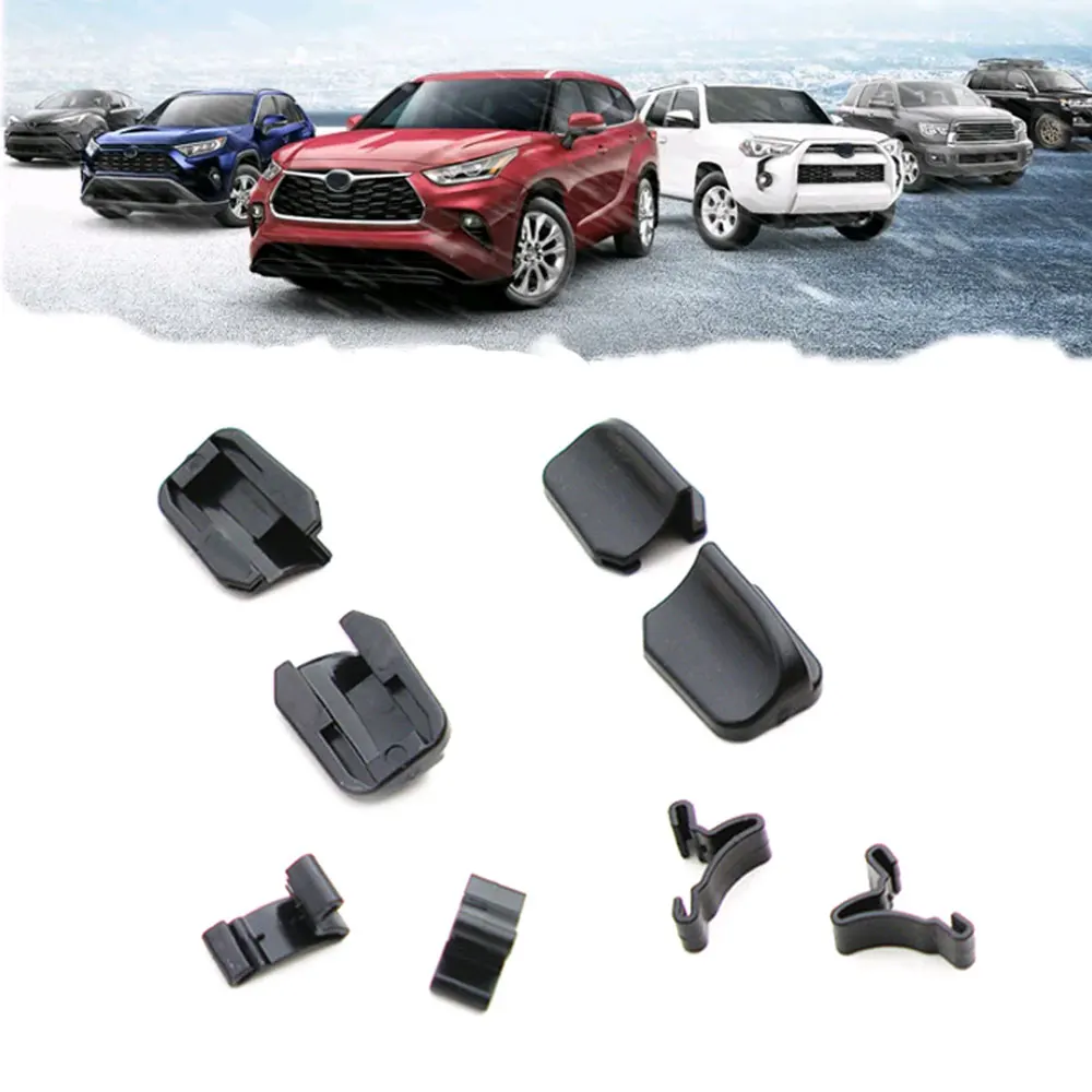 1 Set Car Windscreen Wipers Clip Fasteners Wiper Blade Parts Car Wiper Cover Card Cap Car Auto Exterior Universal Accessories