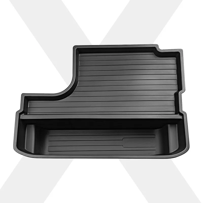 For Zeekr X Trunk Storage Box Organizer Black Cargo Holder Interior Accessory Anti Slip Space Saving Tidy Case