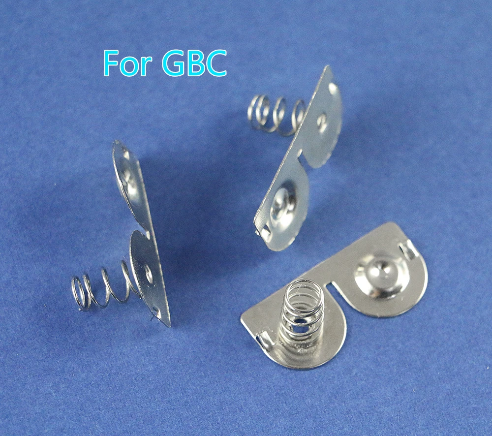 100pcs for GameBoy Color Battery Terminals Contacts For GBC Housing Holder Springs Replacement