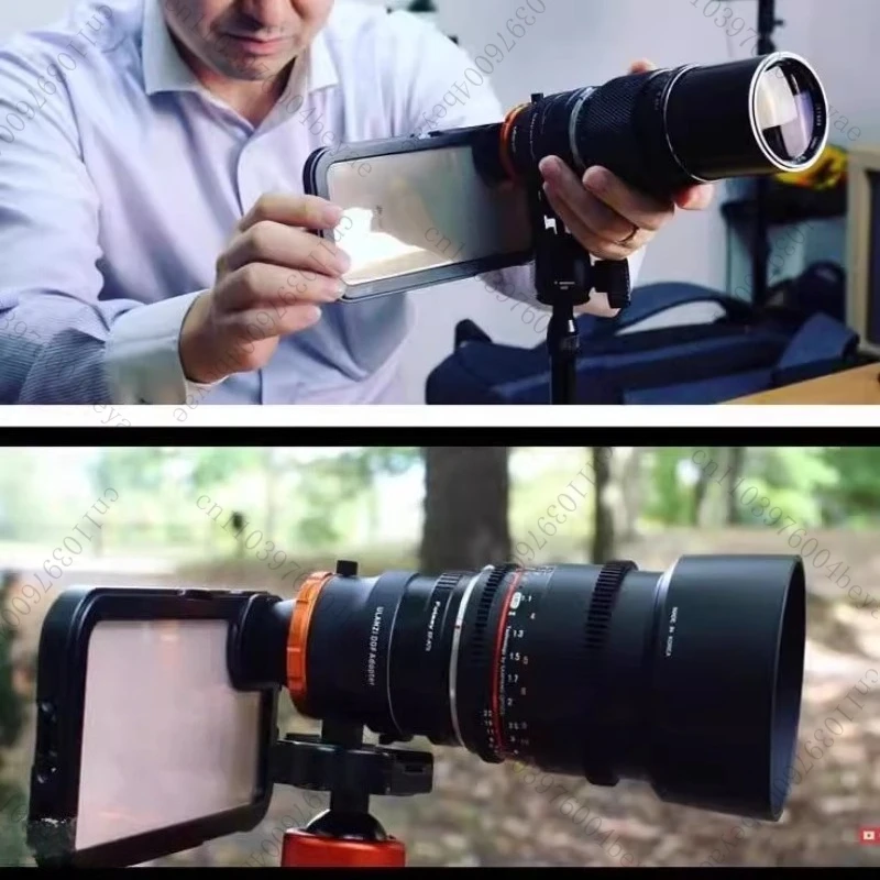 Cincin Adaptor Lensa Adaptor Ponsel Cincin Adaptor Lensa EF SLR Cocok untuk Lensa Berulir 17mm Ke Lensa FE