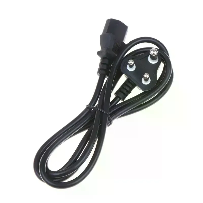 Стандартный сетевой кабель, адаптер-вилка типа D для IEC320 C13, кабели питания для чайников, кабель питания ISI, 110~250В переменного тока, 10~15А, 1.5м, Индия