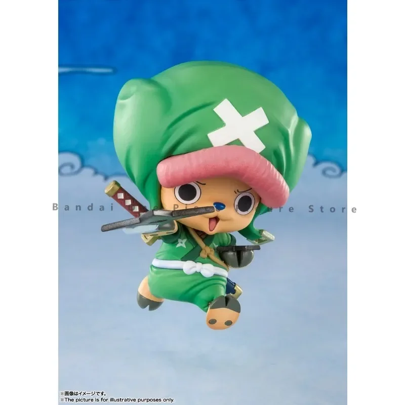 In Stock Original Bandai SHF Tony Chopper Cruzeiro Action Figures Animation Toys Gifts Model Genuine Collector Anime Hobby