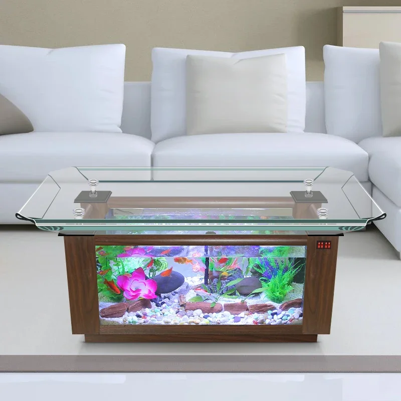 

High Quality Fish Tank Table Aquarium Fish Tanks For Living Room