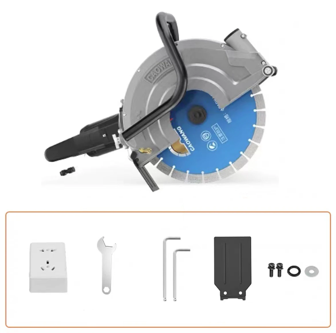 

DE1320 Electric Groove Milling 3000W Circular Saw Wall Groove Milling Punching Machine Carpenter Machines Concrete Tool