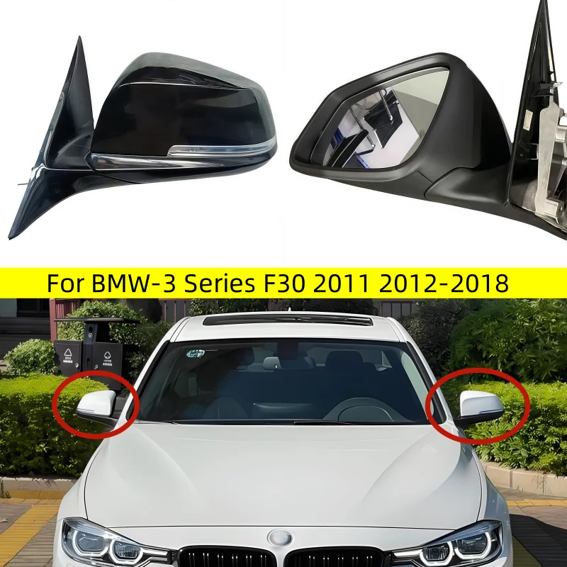 

For BMW-3 Series F30 2011 2012-2018 Car Side Rearview Mirror Assembly Accessories Auto Side Mirror Electric folding Heating