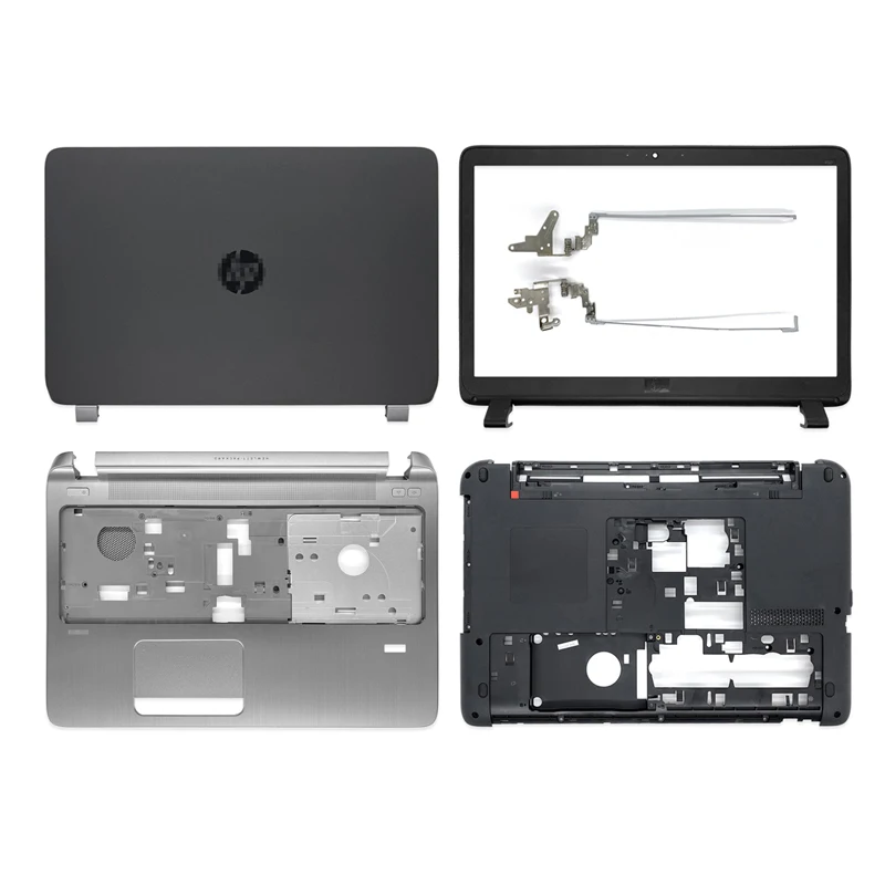 NEW Top Back Cover For HP Probook 450 G2 455 G2 LCD Back Cover/Front Bezel/Hinges/Palmrest/Bottom Case Top Caes 768123-001 Black