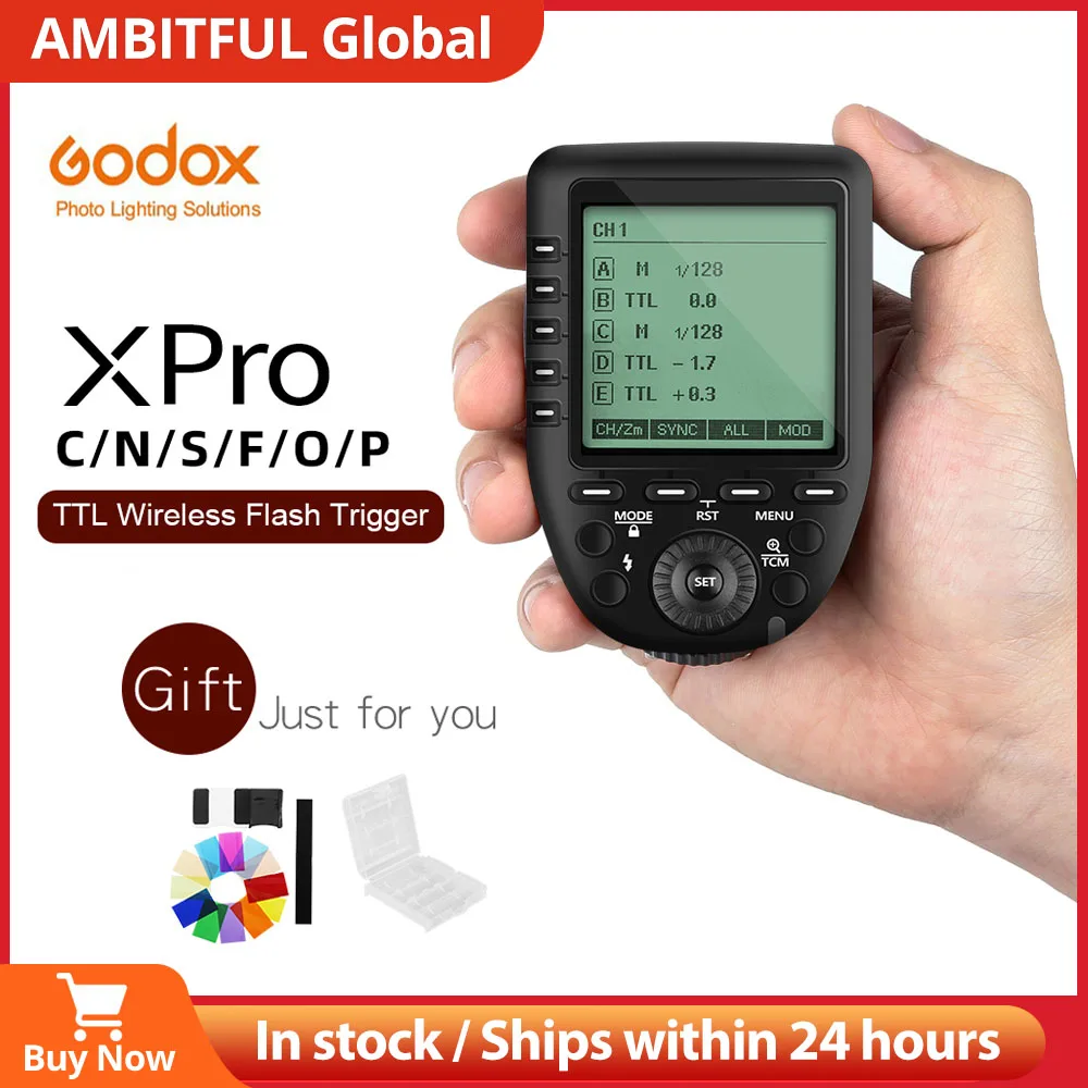 

Godox Xpro-C Xpro-N Xpro-S Xpro-F Xpro-O Xpro-P 2,4G TTL беспроводной триггерный передатчик для Canon Nikon Sony Fuji Olympus Pentax
