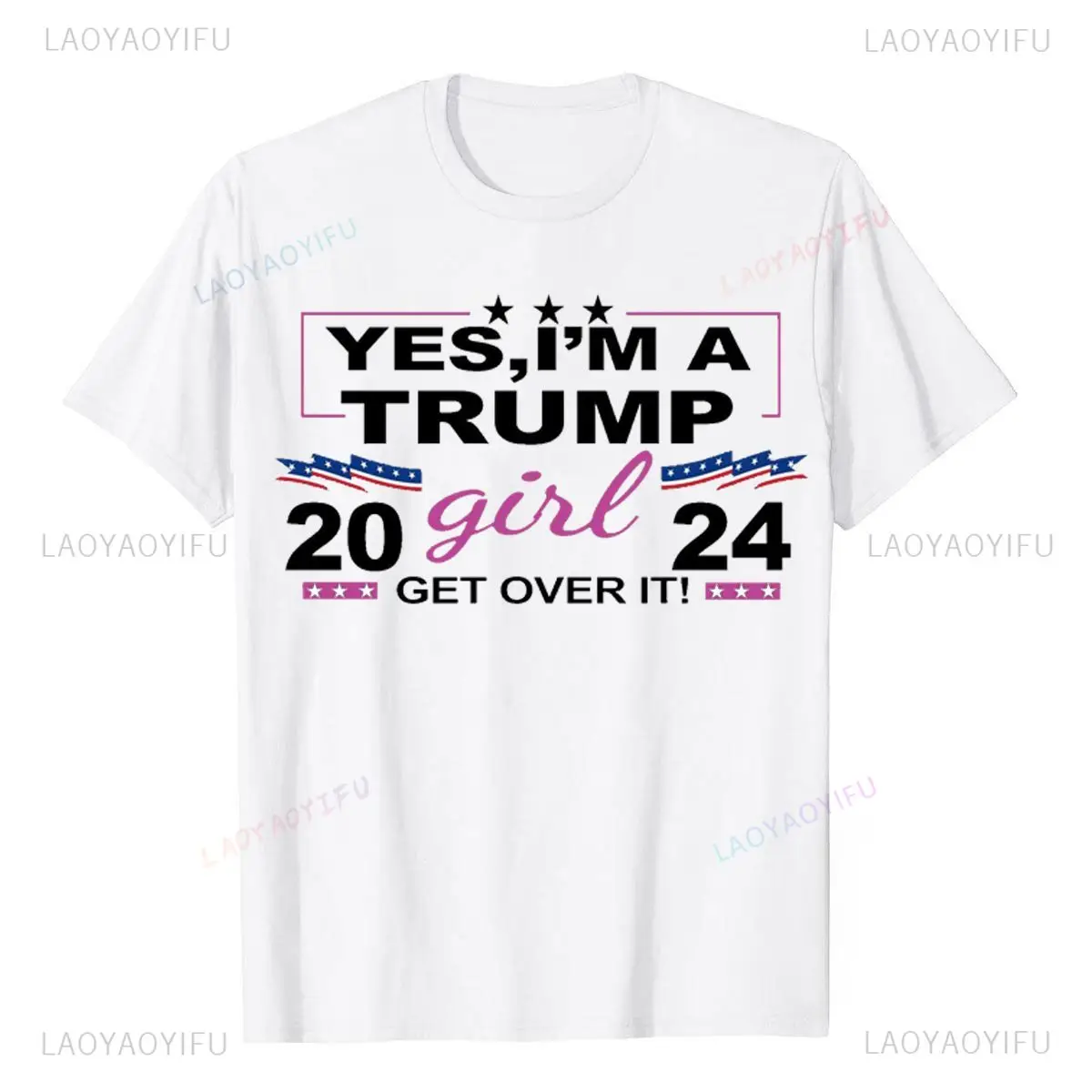 2024 President Tshirt Support Donald Trump Fight Take America Back Election High Quality Cotton The Return T-Shirt Tops Boy Tees