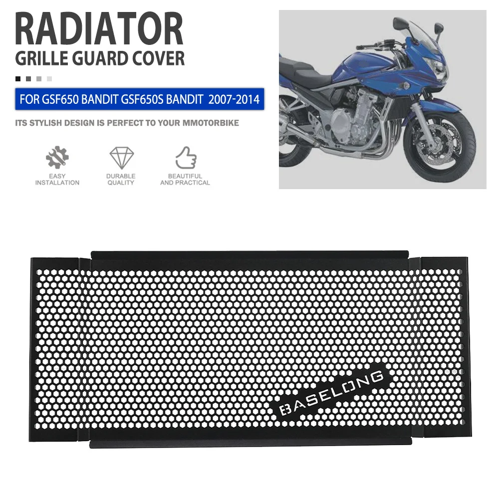 

Radiator Guard FOR SUZUKI GSF650 Bandit GSF650S bandit 2007 2008 2009 2010 2011-2014 Motorcycle Radiator Grille Cover Protector