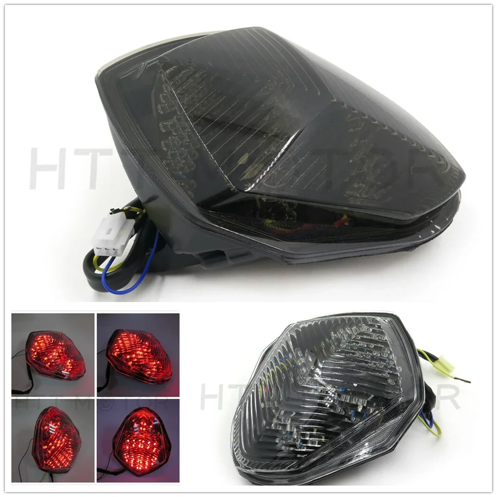 Smoke Tail Light for Suzuki Gsx-R Gsxr1000 2003 2004 Free Shipping Motorcycle Parts Brake Light Turn Signals