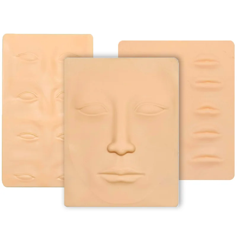 

Практика татуировки, принадлежности для микроблейдинга кожи, подводки для бровей, практика латексной кожи, перманентный макияж, губы, инструмент для обучения татуировке