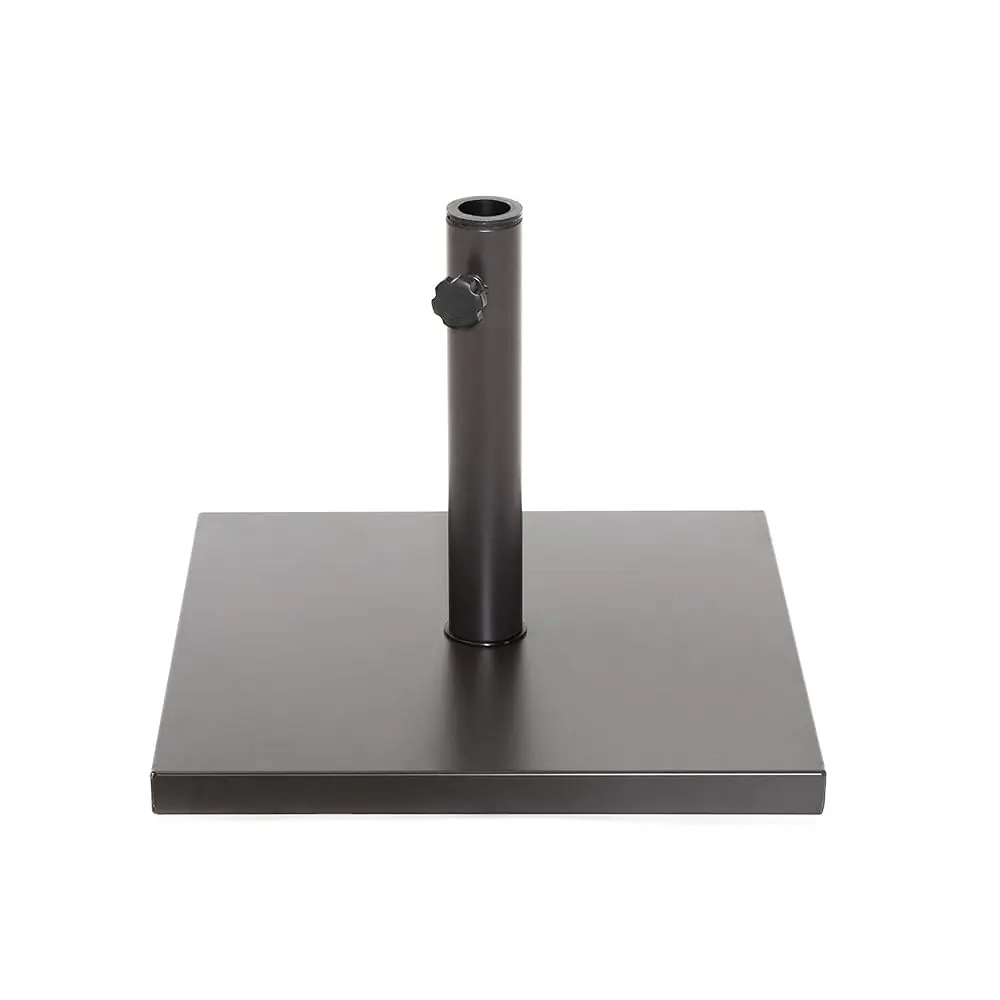 

15"" Square 28 Lb. Cement Umbrella Base (Brown)