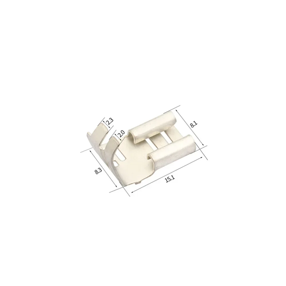 100pcs/lot 6.3 chicken claw plug spring cold terminal block