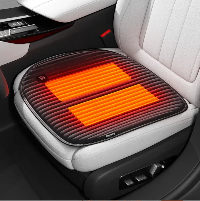 

Winter car heated seat cushion Universal seats Car electric heating seat cover Plush cushion keep warm Automotive Interior