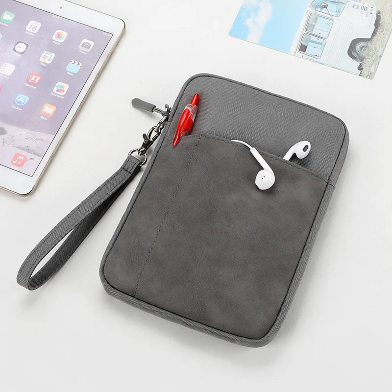 Soft Tablet Liner Sleeve Pouch Bag For IPad mini 3/4/5/6 7.9 8.3 Air6 11 10.5 Pro 9.7 10.2 10.9 Cover For Samsung New iPad2024