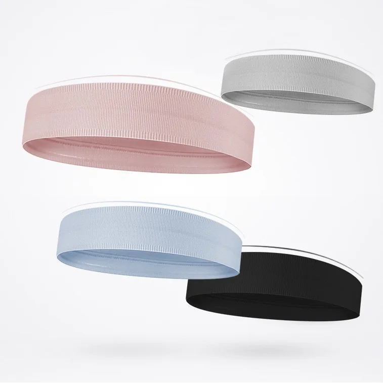 Sports Headband Anti Slip Yoga Hair Band Quick Dry Running Sweatband Workout Headbands for Women Men image 3