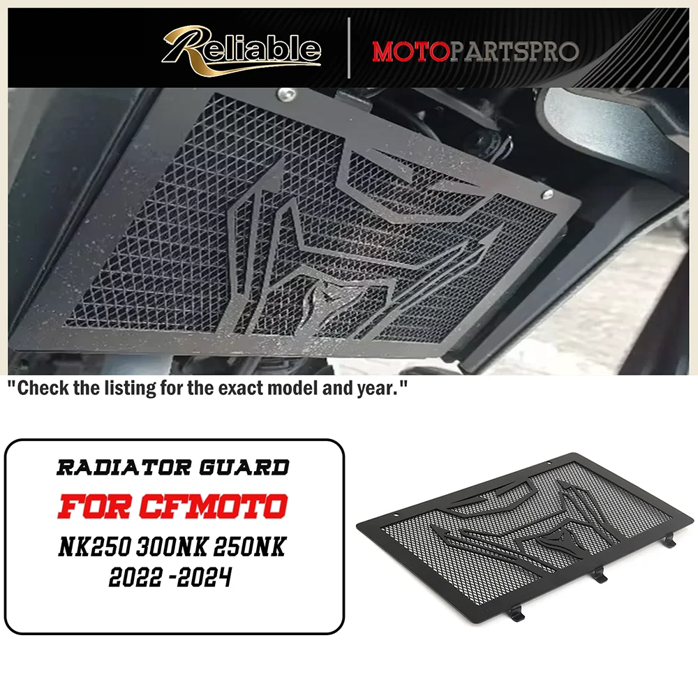 

For CFMOTO NK250 300NK Radiator Guard Grille Cover Protector For CFMOTO NK250 300NK 250NK NK300 300NK 250 2022 2023 2024 Moto