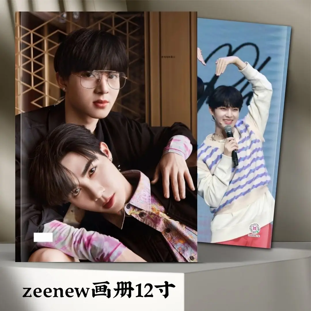 Cutie Pie Series ZeeNunew Pb Photo Album Collection High-definition Self Printed Stills Collection Book Zee&Nunew Thailand BL CP