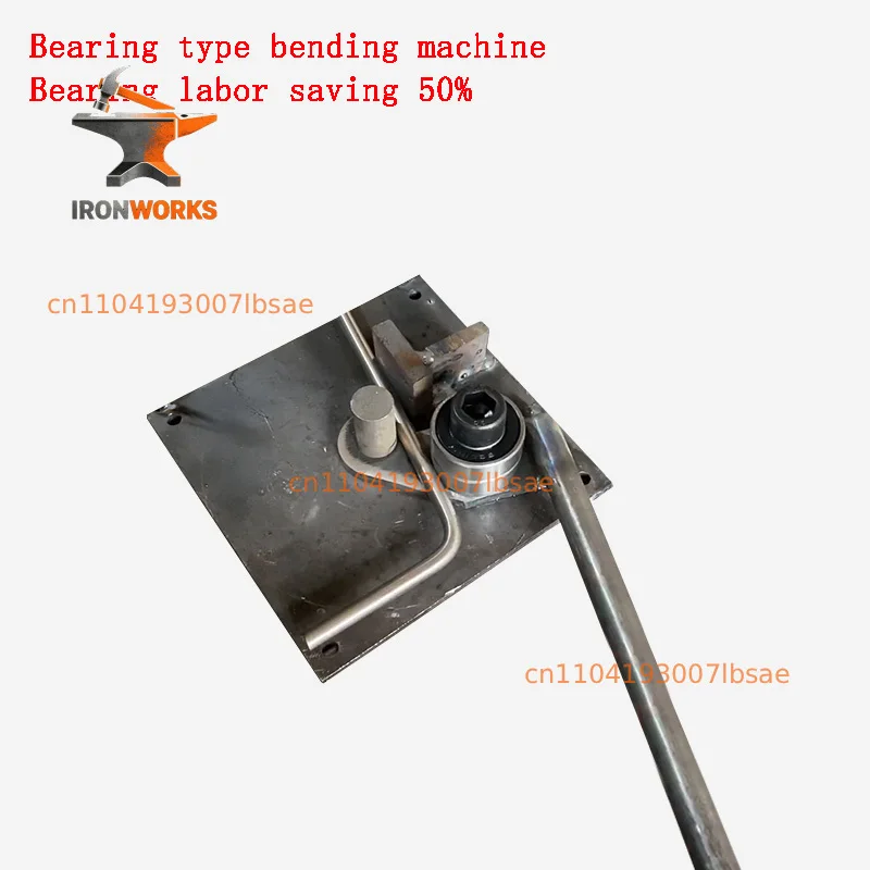 1MM-8MM Manual Steel Bar Bender Portable Construction Building Bending Machine Rebar Bending Tool Deformed Rod Folding Machine