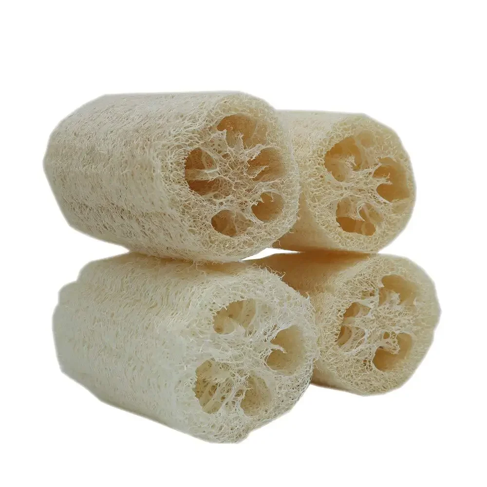 New Natural 1PC Organic Loofahs Loofah Spa Exfoliating Scrubber Natural Luffa Body Wash Sponge Remove Dead Skin Made Soap