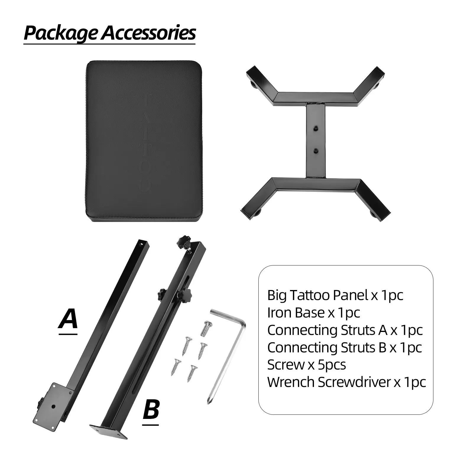 Bracket Diy Portable Adjustable Tattoo Armrest Heavy Duty Iron Professional Leg Arm Rest Stand Holde Tattoo Accesories