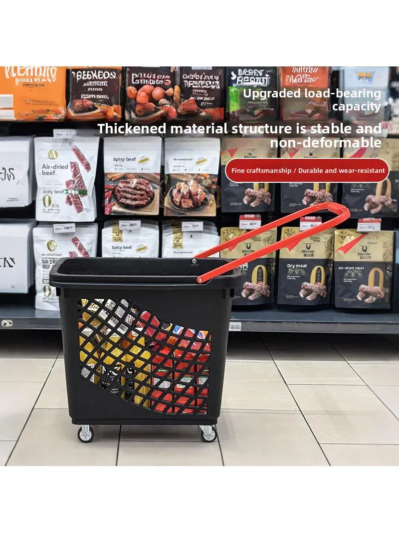 large-capacity-shopping-basket-with-wheels-and-handle-multi-functional-pull-rod-style-portable-grocery-cart-for-supermarket