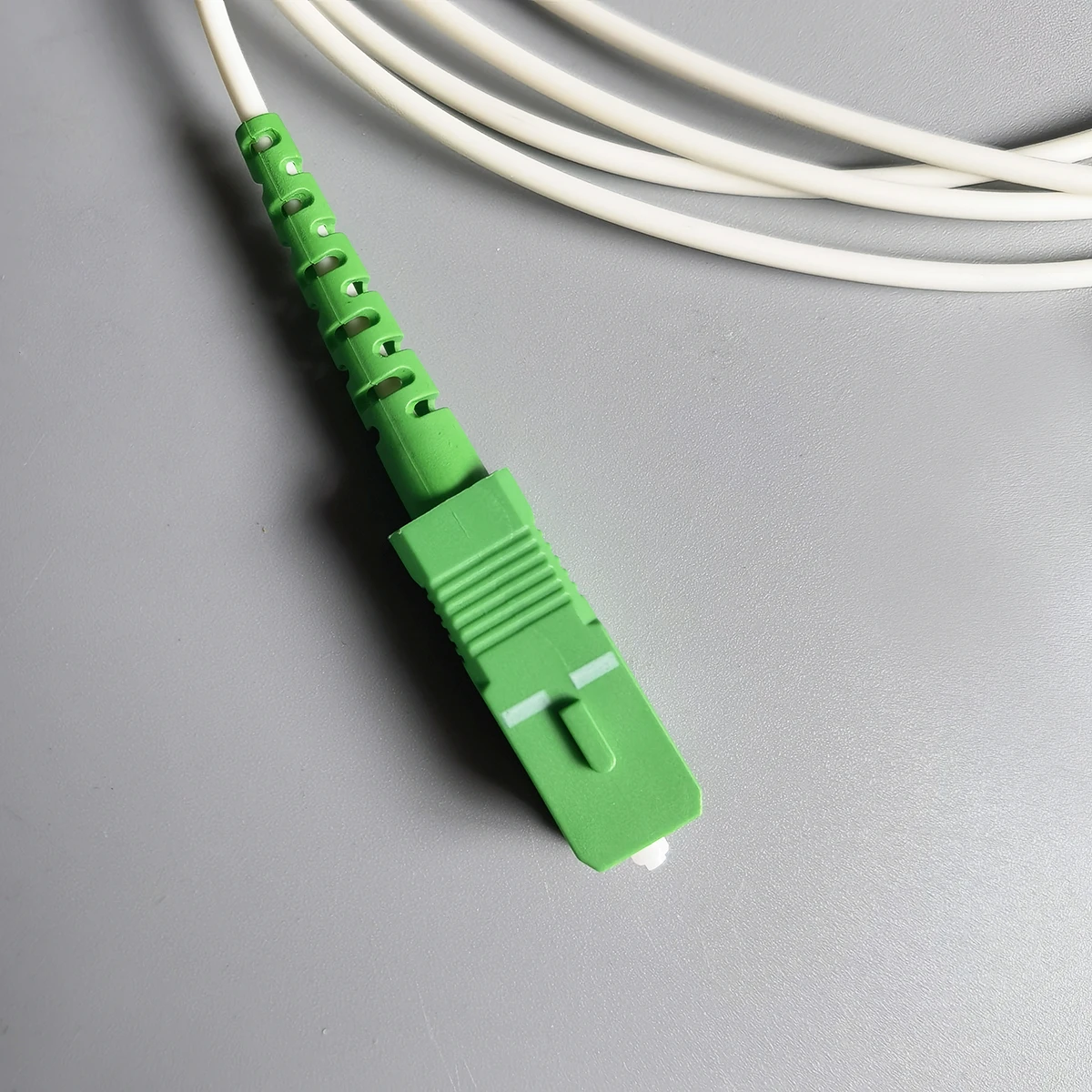 10pcs SC/APC-SC/APC 광섬유 케이블 2M 실내 FTTH 2.0mm LSZH 단순 9/125μm 낮은 삽입 손실 광학 패치 케이블