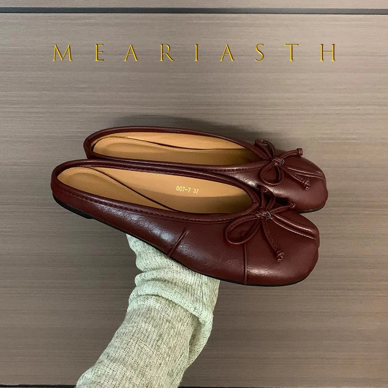 

Design Sensation French Style Silver Mary Jane Semi Slippers Toe Separated Pig Claw Shoes Summer Korean Version Ladies Sandals