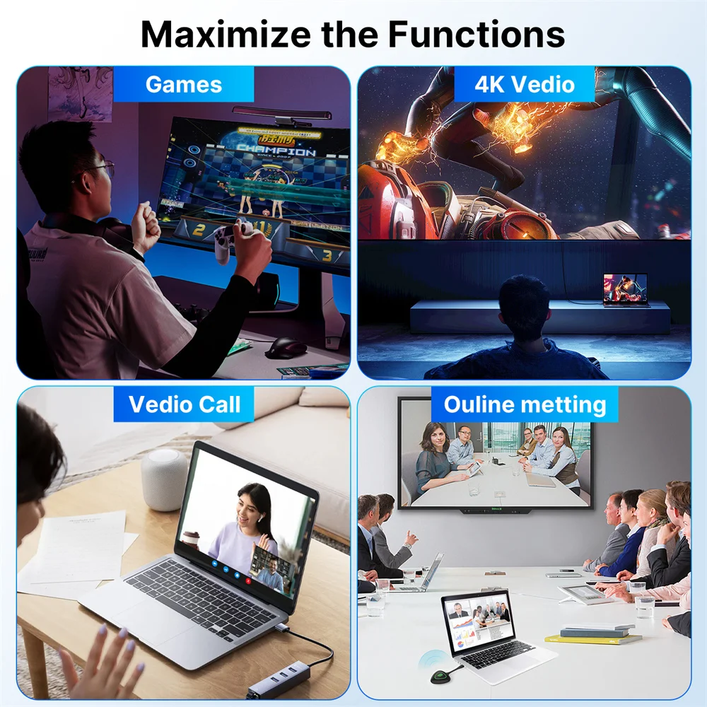 WiFi 6 AX900 BT 5.4 USB Adaptador WiFi USB WiFi Dongle Bluetooth 5.4 Dual Band 2.4G/5GHz para Win10/11 Laptop Desktop