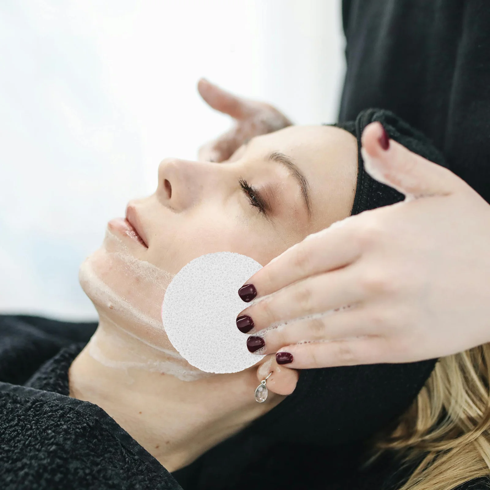 Panno struccante Asciugamani morbidi riutilizzabili per il viso per la pulizia della rimozione del trucco Cuscinetti lavabili per la pulizia del viso Panni struccanti