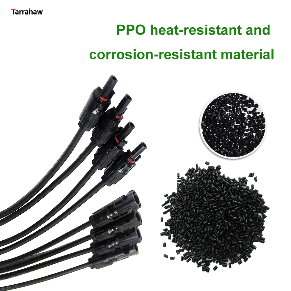 Solar Panel Connector 1 to 4 5-way 30A Solar Plug 2.5/4/6mm 1000V PV Module Cable Parallel Photovoltaic Sealing Joint Connector