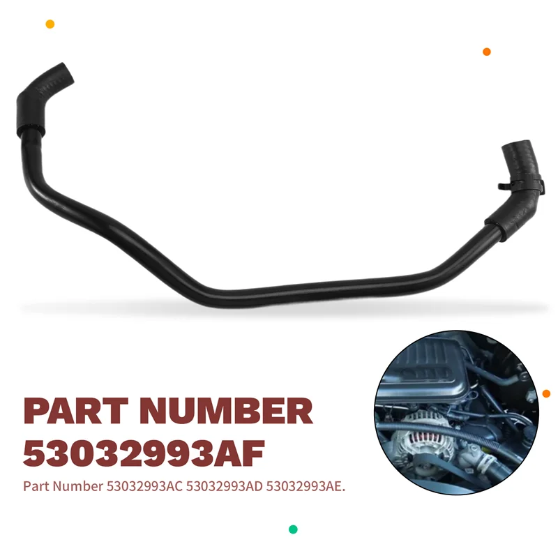 ใหม่-ท่อระบายอากาศสำหรับดอดจ์แรม 3.7L 53032993AF ท่อระบายอากาศสำหรับดอดจ์ 53032993AC