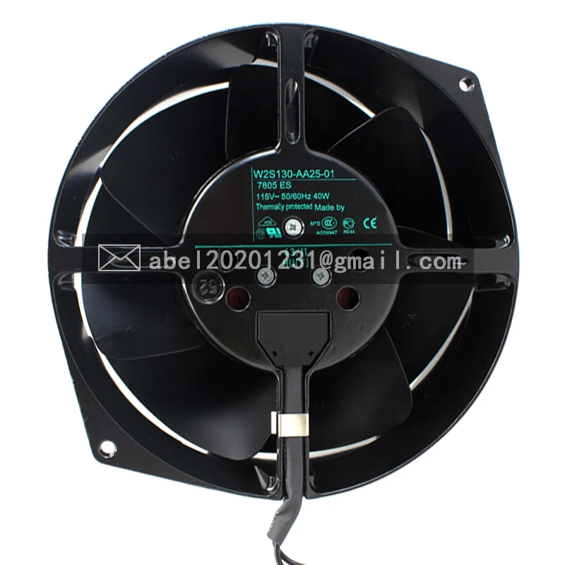 

BRAND NEW ORIGINAL W2S130-AA25-01 W2S 130-AA 25-01 AC 115V 40W COOLING FAN 15055 150*55 MM GREEN