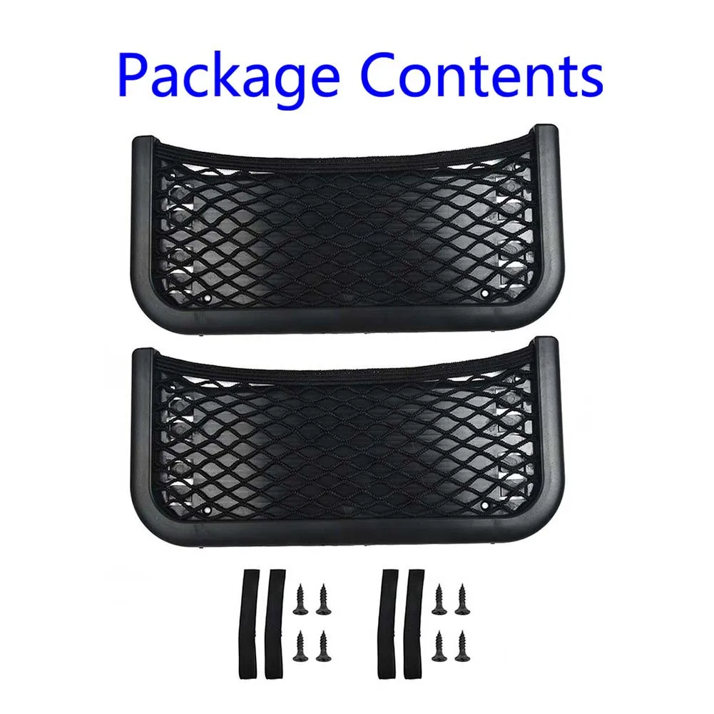 

2pcs MOTORHOME CAMPERVAN CARAVAN CARGO STORAGE POCKET NETS 252x120MM ORGANISER Elasticated Cargo Net Car Accessories High Qualit